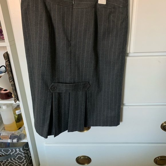 gray midi skirt. - Picture 2 of 2